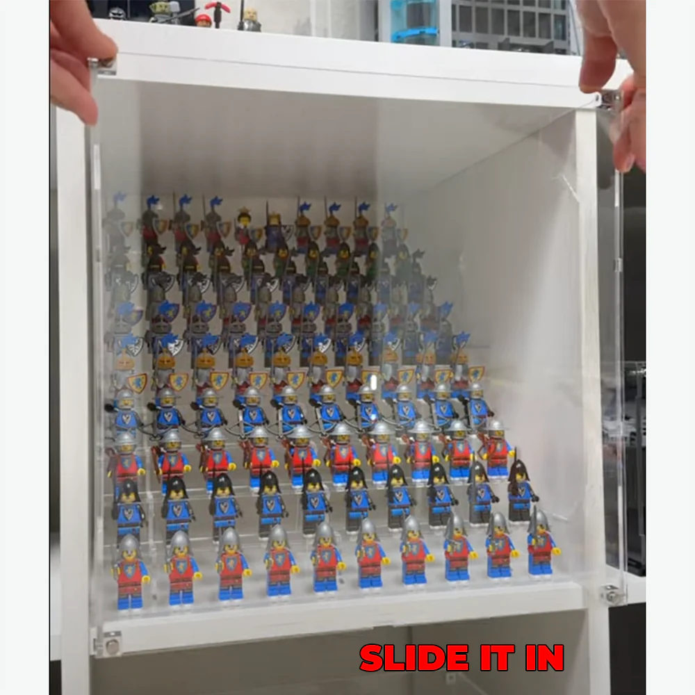 Custom Acrylic Solution for IKEA® EKET Display Case (3mm thick, UV Resistant) 31.6cm inside - Image 5