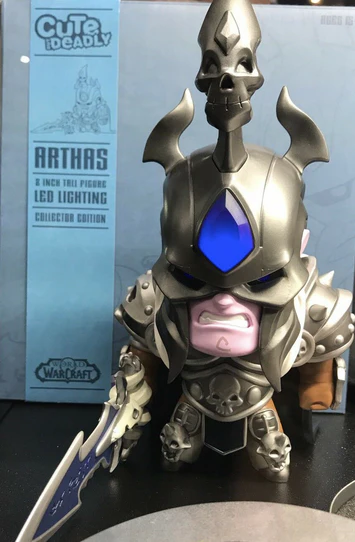 Cute But Deadly 8 inch Arthas Light-Up SDCC 2017 - Image 3