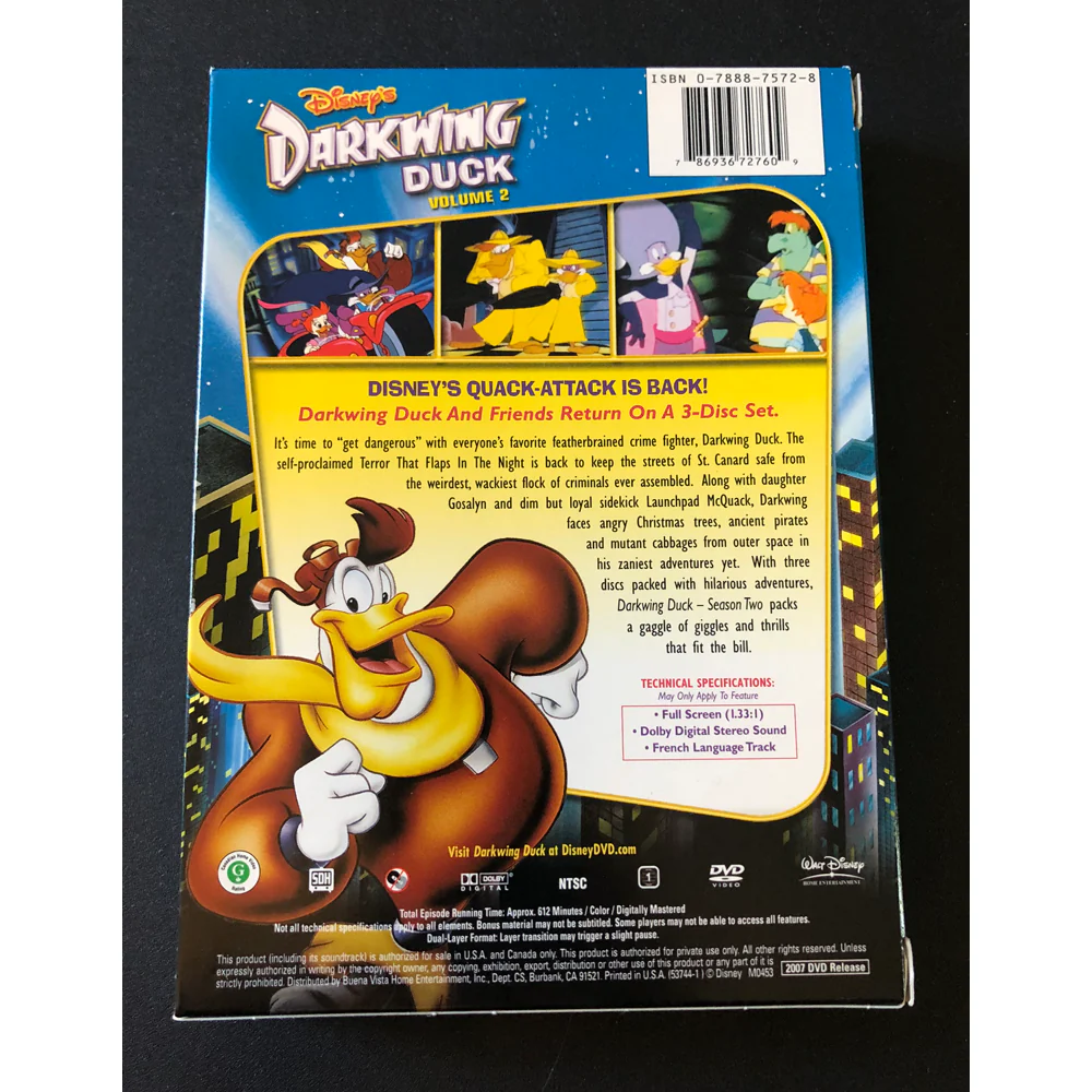 Darkwing Duck Cartoon Volume 2 DVD - Image 2