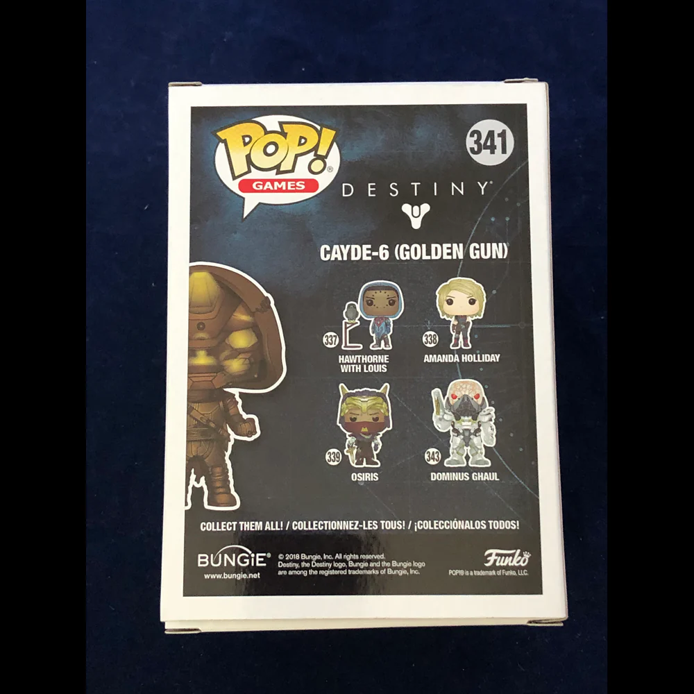 Funko Pop Destiny Cayde-6 Golden Gun GameStop - Image 2