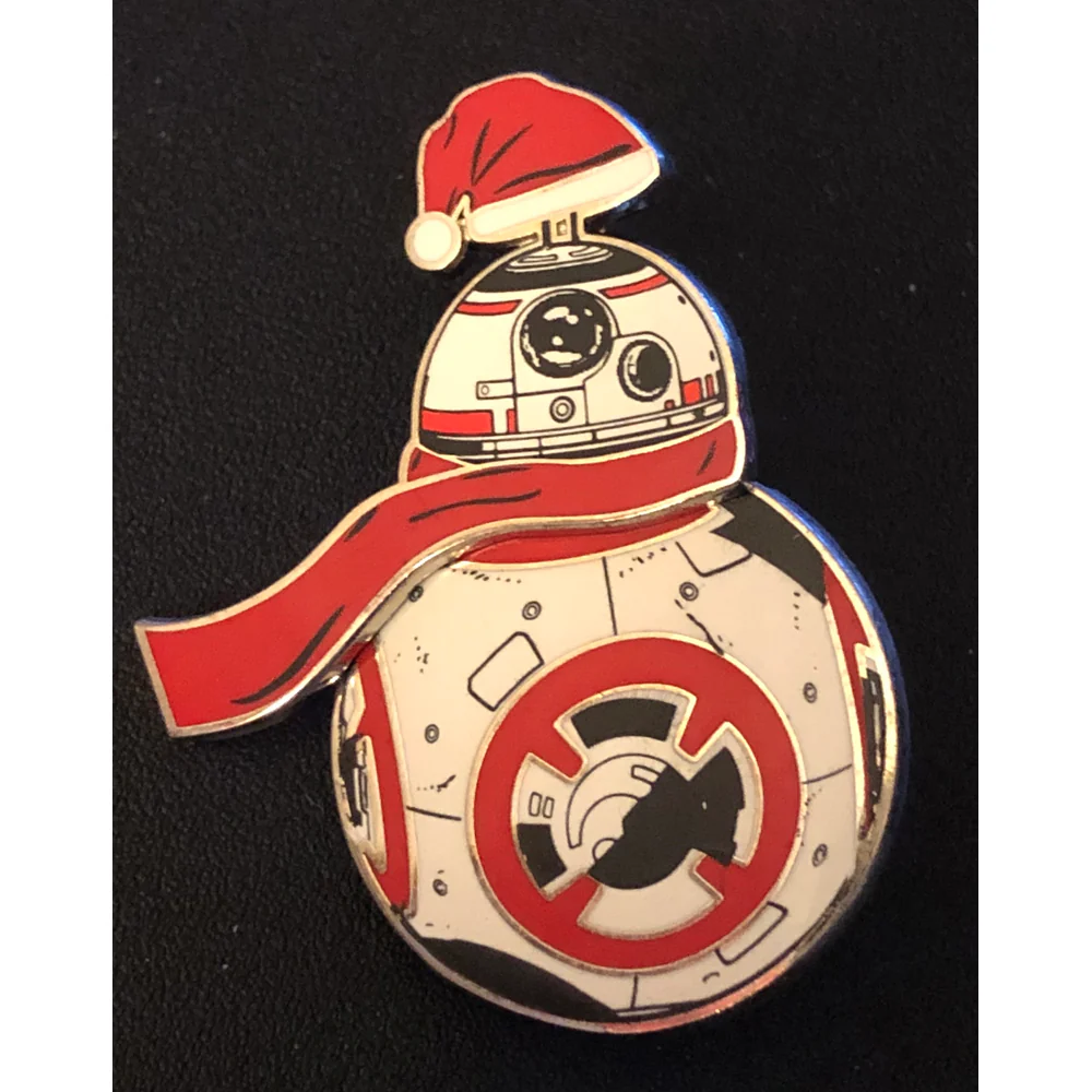 Disney Pin Trading BB-8 Spinner with Santa Hat