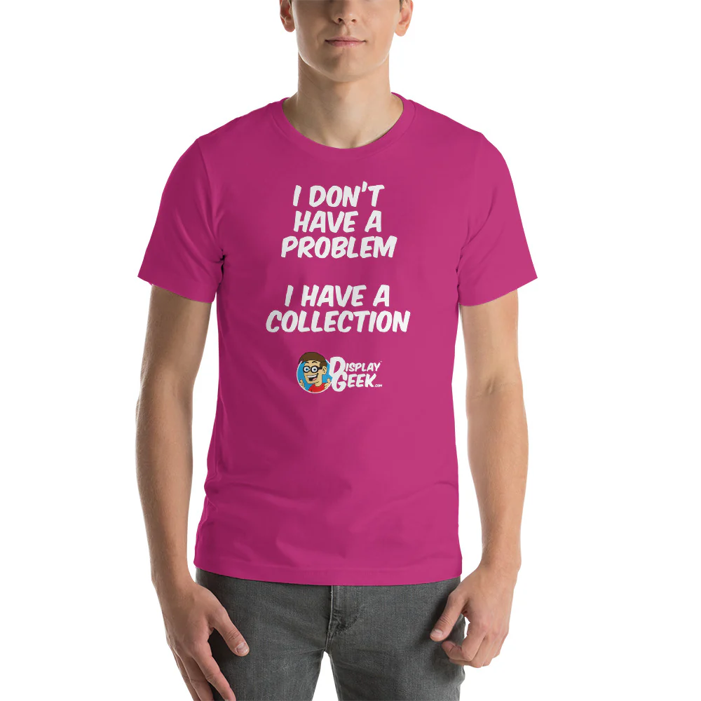 2019 Display Geek - I don't have a problem - Short-Sleeve Unisex T-Shirt - Image 12
