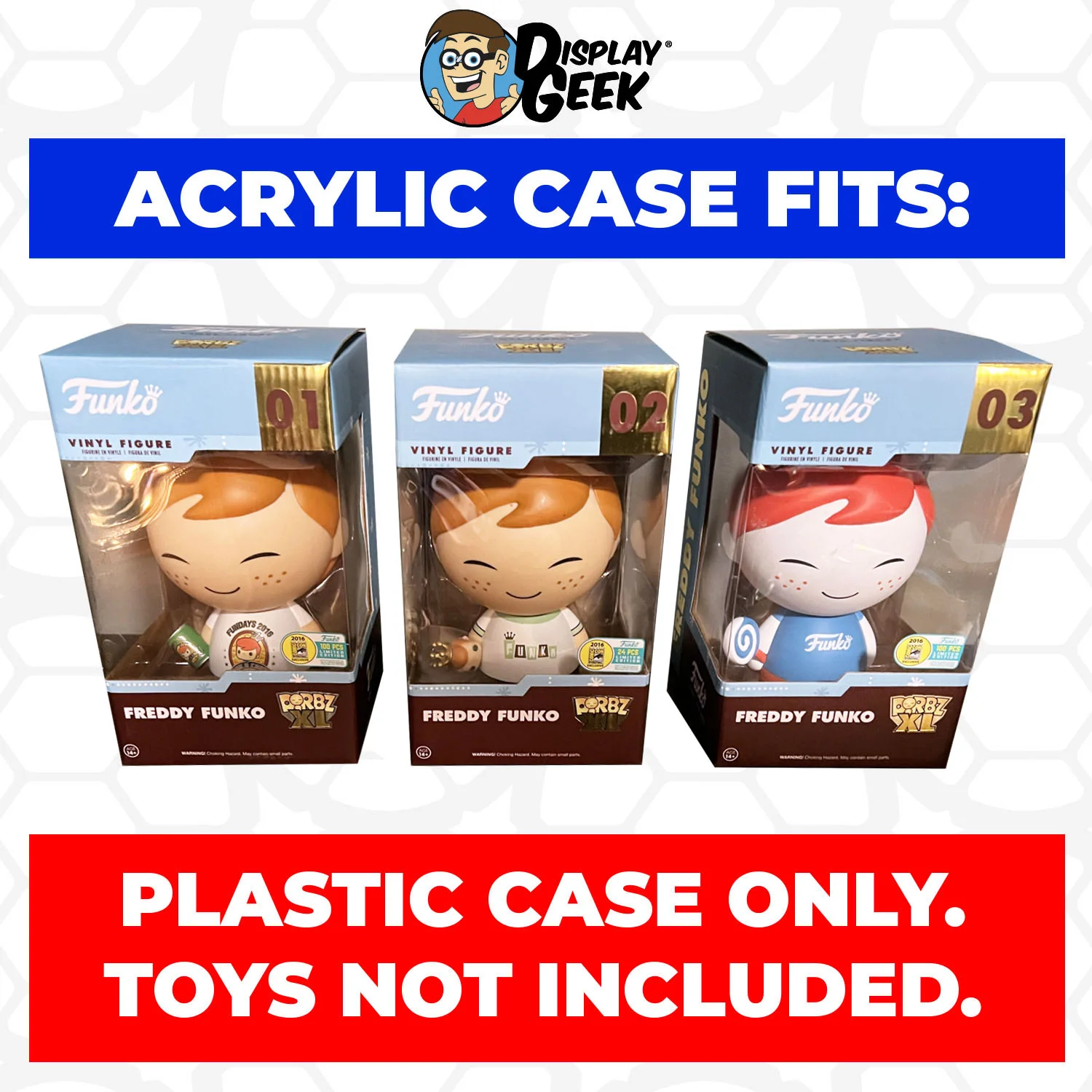 Custom Acrylic Hard Case for DORBZ XL Funko Grail Boxes (4.5mm thick) Fits 8.25h x 5w x 5.5d - Image 7