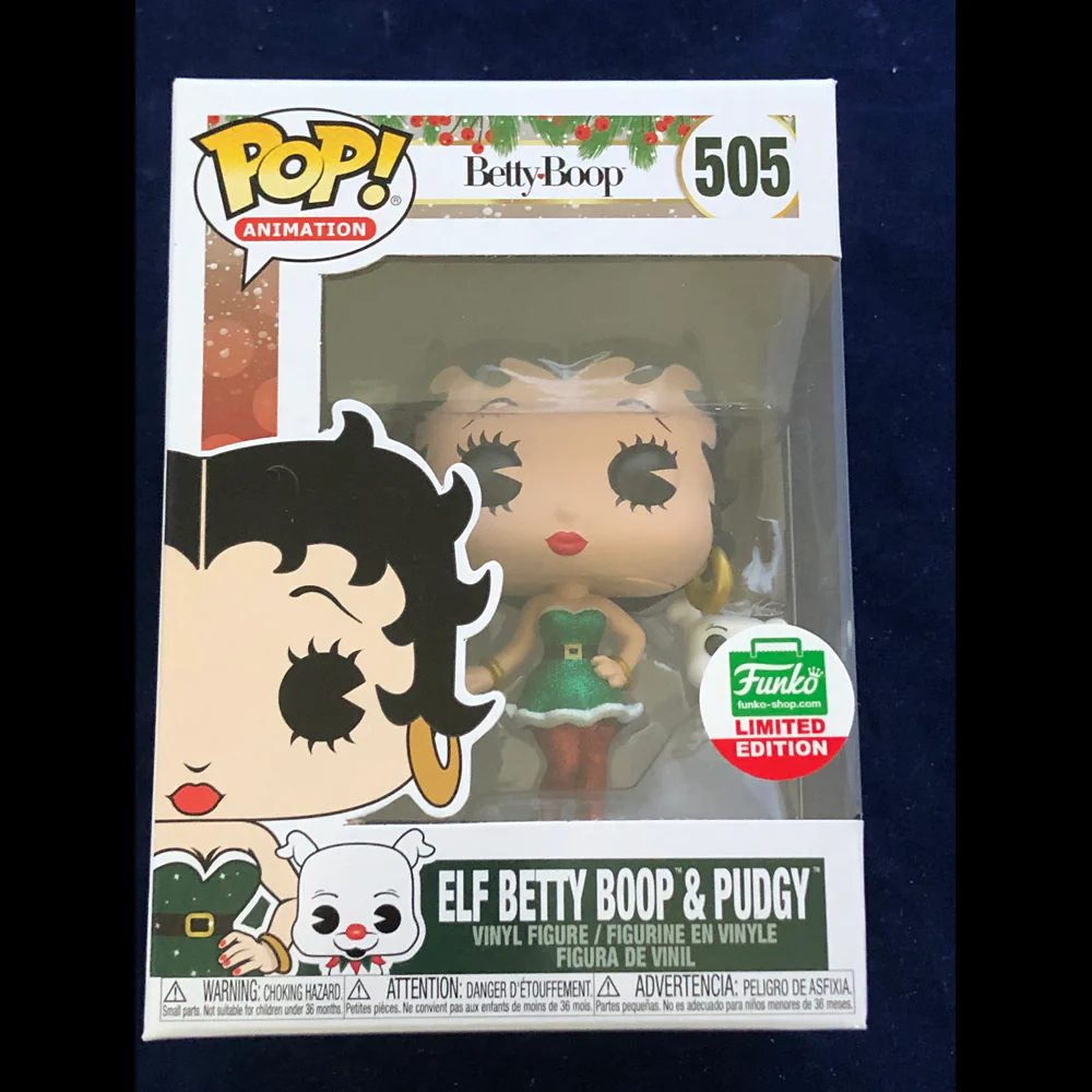Funko Pop Elf Betty Boop and Pudgy Funko Shop