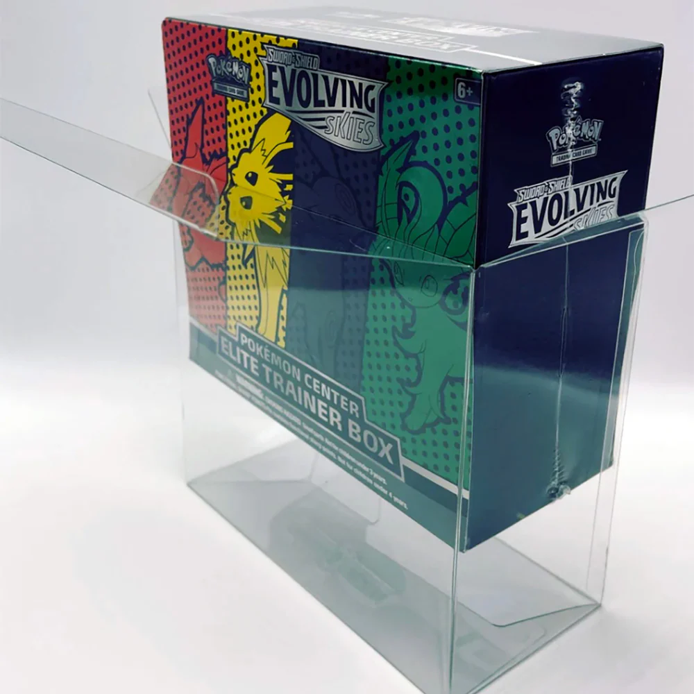 POKEMON TCG Elite Trainer Box Protectors (0.50mm thick, UV & Scratch Resistant) 6.5h x 7.5w x 3.5d - Image 5