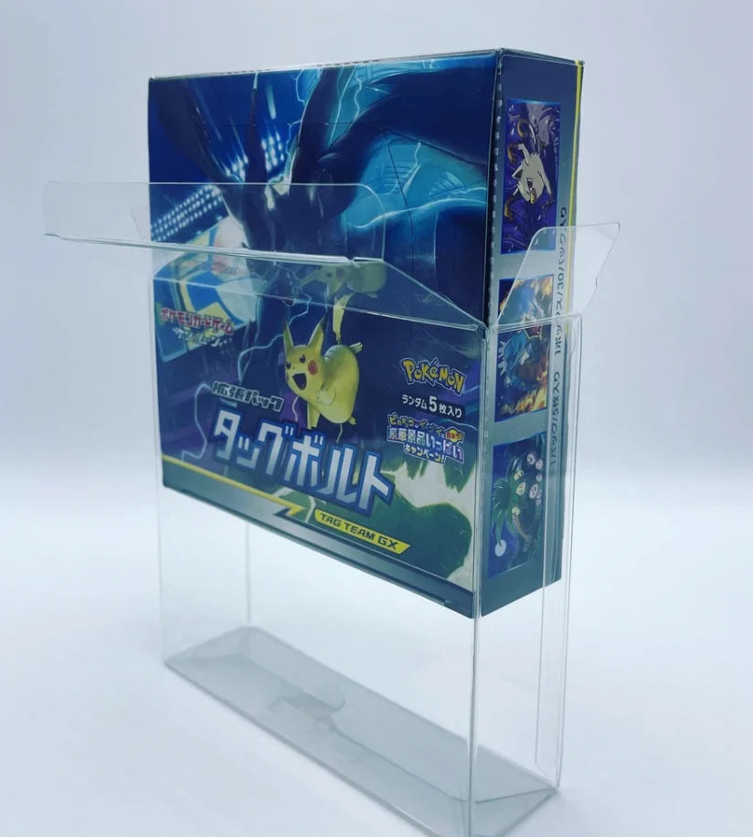 POKEMON TCG Japanese Expansion Set Box Protectors (0.50mm thick, UV & Scratch Resistant) 5.5h x 5.5w x 1.5d - Image 5
