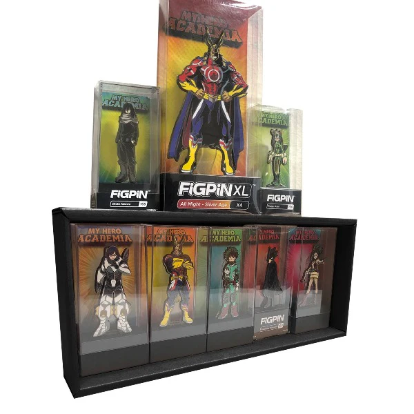 **DISCONTINUED** FIG BOX - Display Case for FiGPiN, Wall Mountable & Stackable Enamel Pin Shelf (Cardboard) - Image 10