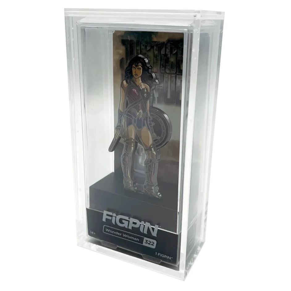 Acrylic Hard Case for FiGPiN Collectible Pins, 4mm thick (UV Resistant & Slide Bottom) - Image 3