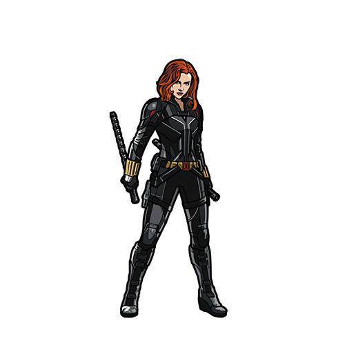FiGPiN Enamel Pin - Marvel Black Widow - Select Figure(s) - Image 4