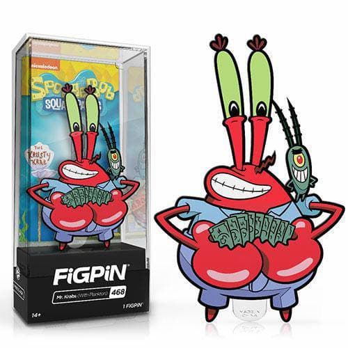 FiGPiN Enamel Pin - SpongeBob SquarePants - Select Figure(s) - Image 4