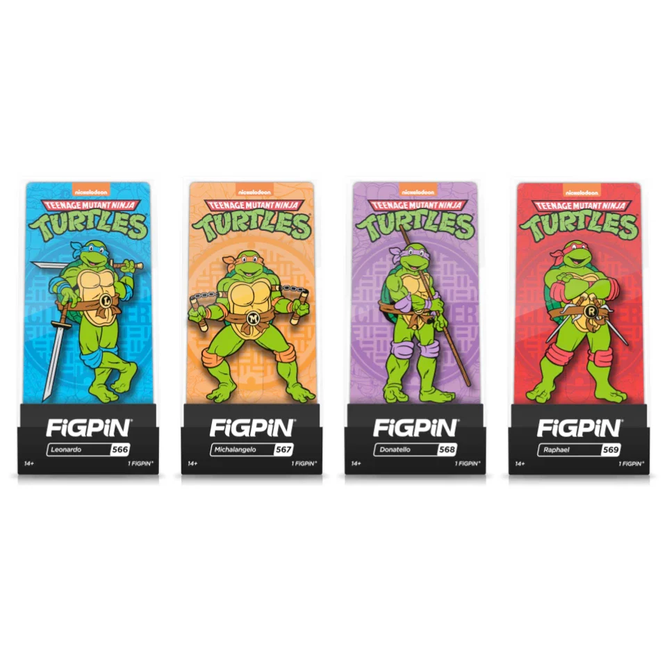 FiGPiN TMNT Set of 4