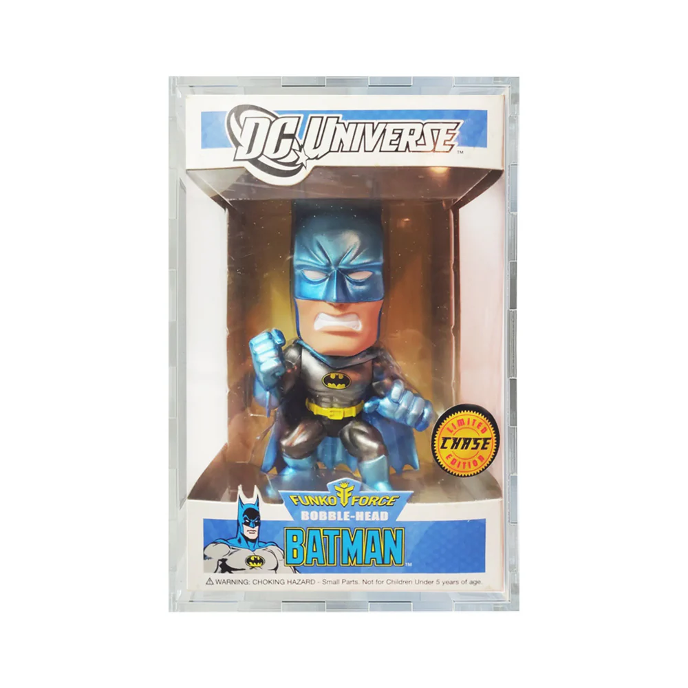 Custom Acrylic Hard Case for FUNKO FORCE 1.0 Funko Grail Boxes (4.5mm thick) Fits 6.75h x 4.5w x 3.875d