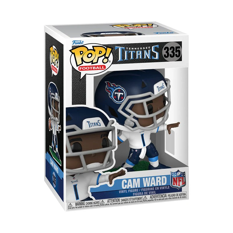 Funko Pop! NFL Tennesse Titans Cam Ward Vinyl Figure #335 with Protector - Image 2