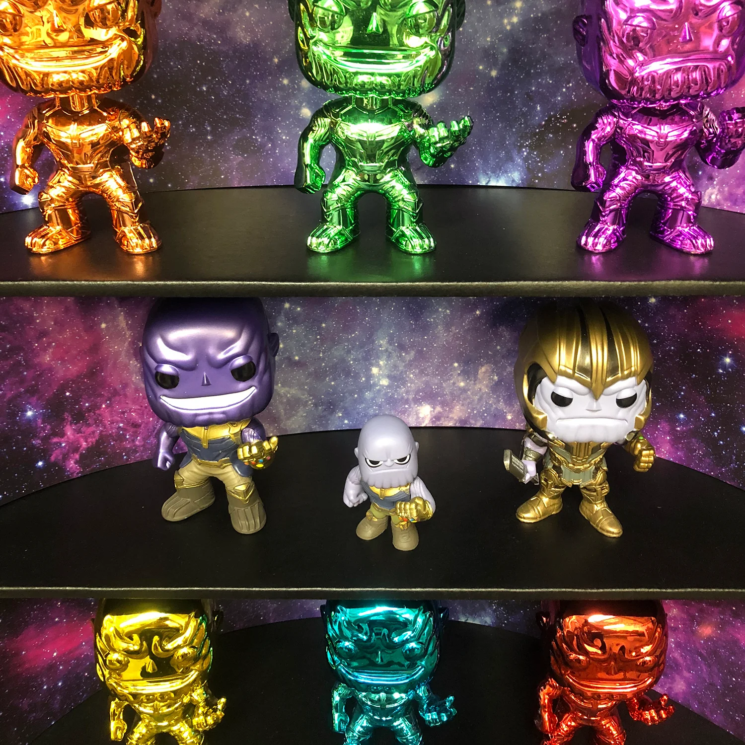 **DISCONTINUED** GALAXY - Display Case for Funko Pops with 3 Backdrop Inserts, Corrugated Cardboard - Image 7