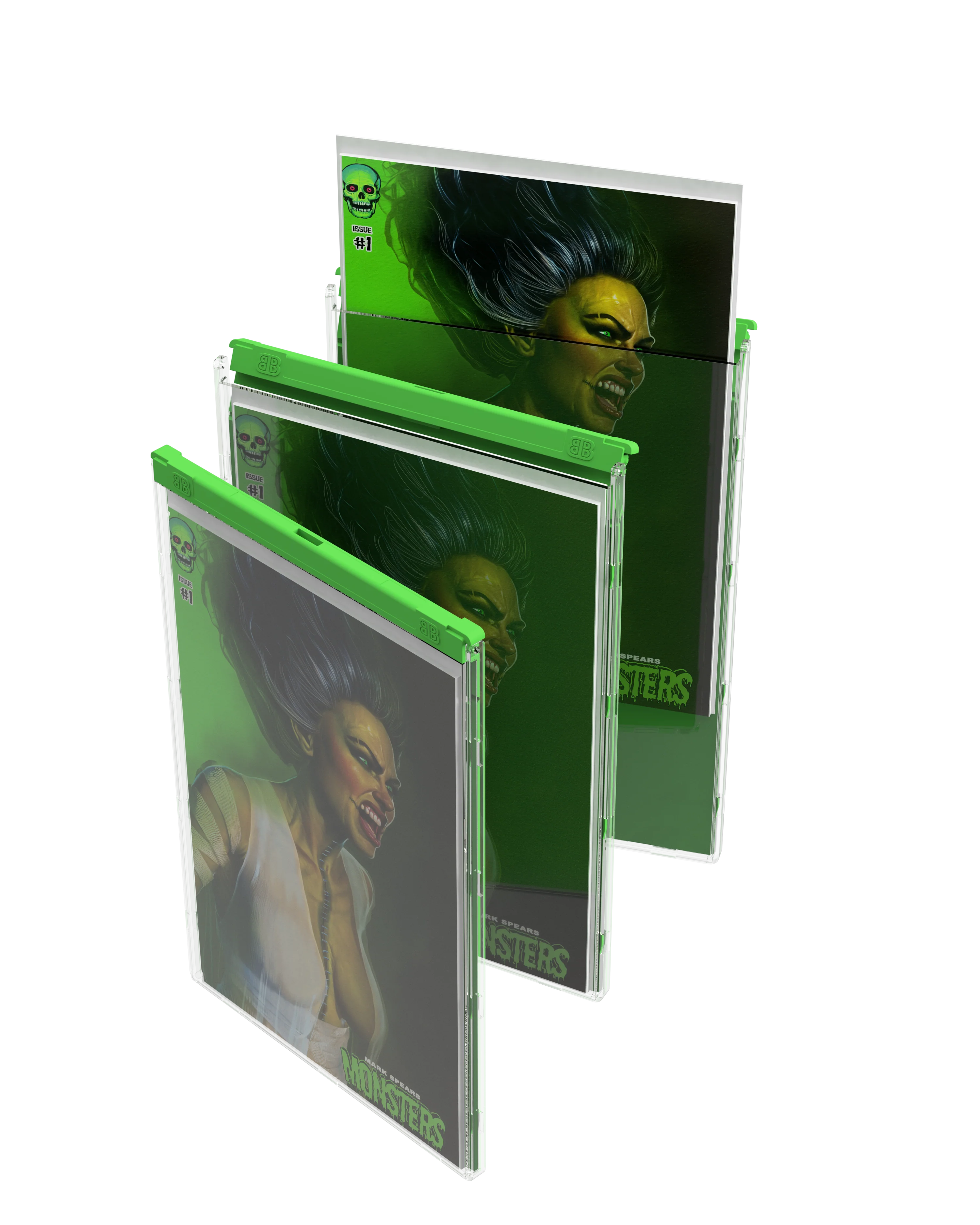 Comic Book Protective Case, Green (Current/Modern Age) - Image 3