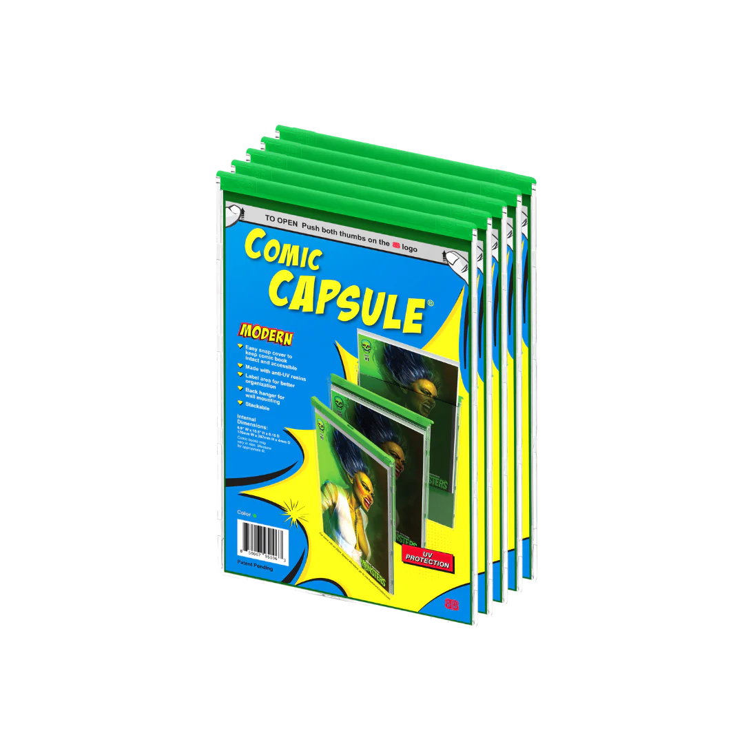 Comic Book Protective Case, Green (Current/Modern Age) - Image 4