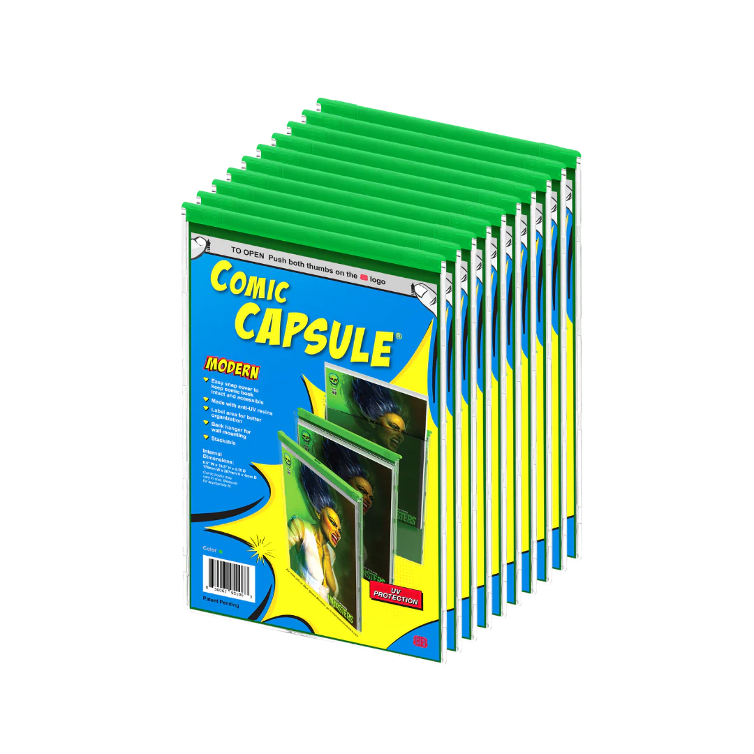Comic Book Protective Case, Green (Current/Modern Age) - Image 5