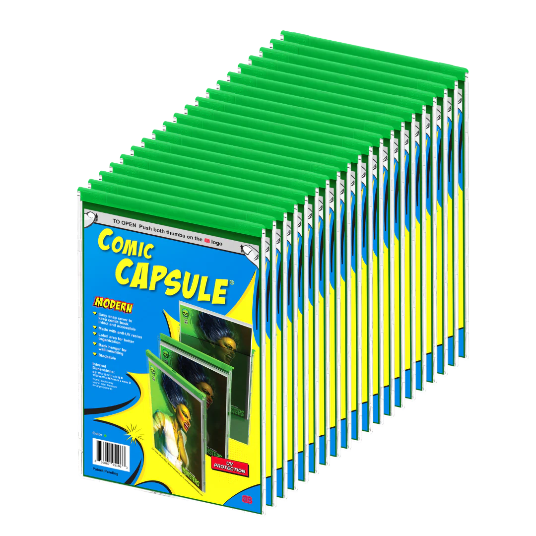 Comic Book Protective Case, Green (Current/Modern Age) - Image 6