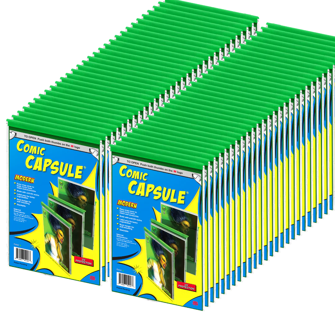 Comic Book Protective Case, Green (Current/Modern Age) - Image 7