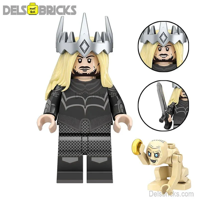 Halbrand (The Lord of the Rings) - Custom Building Blocks Mini Figures Compatible with LEGO