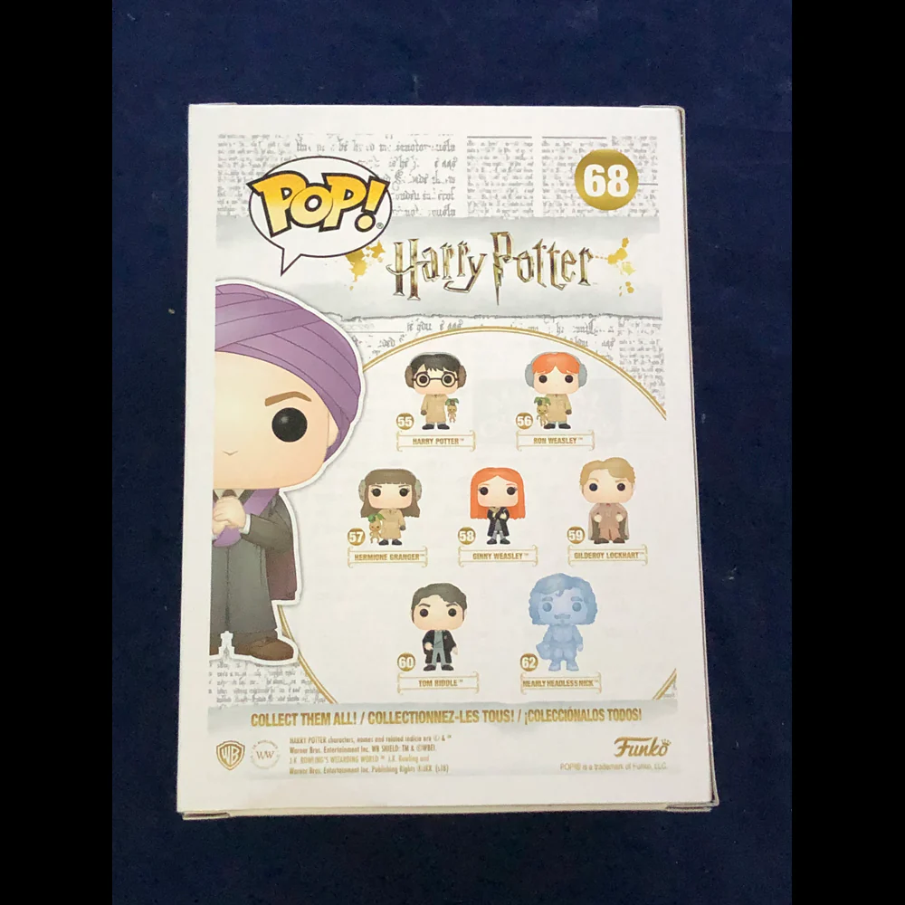 Funko Pop Harry Potter Professor Quirrell Fall Convention - Image 3