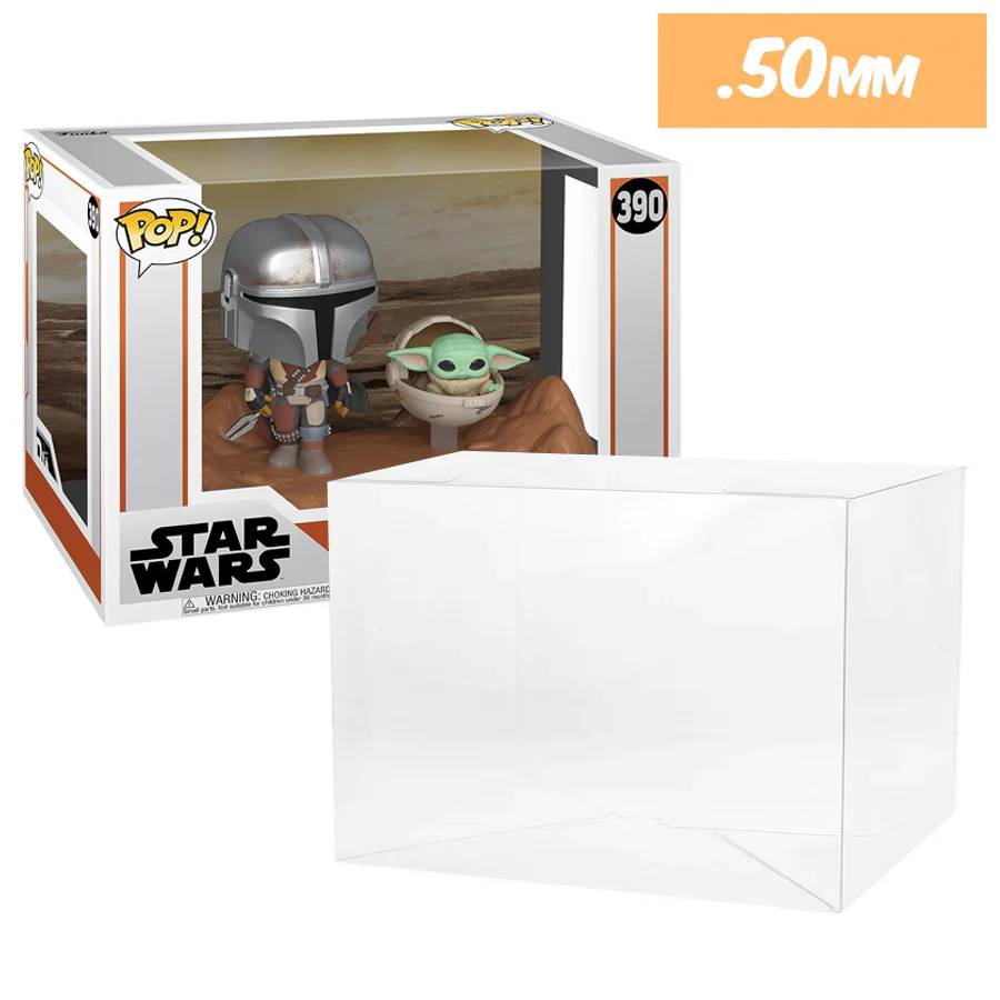 POP MOVIE MOMENTS Pop Protectors for Funko (0.50mm thick, UV & Scratch Resistant) 7.5h x 10w x 5.75d - Image 14