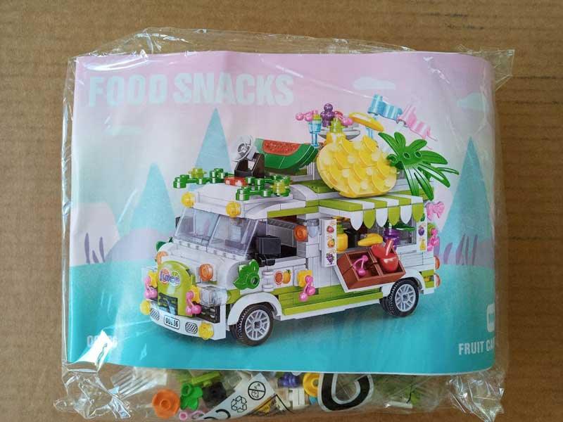 Ice Cream Truck (Over 500 Pieces) - Custom Building Blocks Mini Figures Compatible with LEGO - Image 10