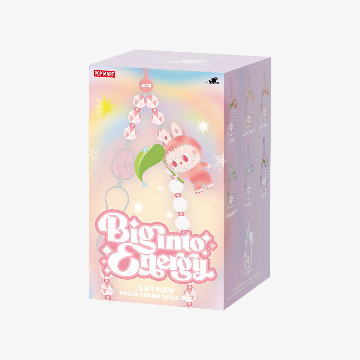 POP MART Big into Energy Series-Phone Charm Blind Box Labubu (SEALED) - Image 2