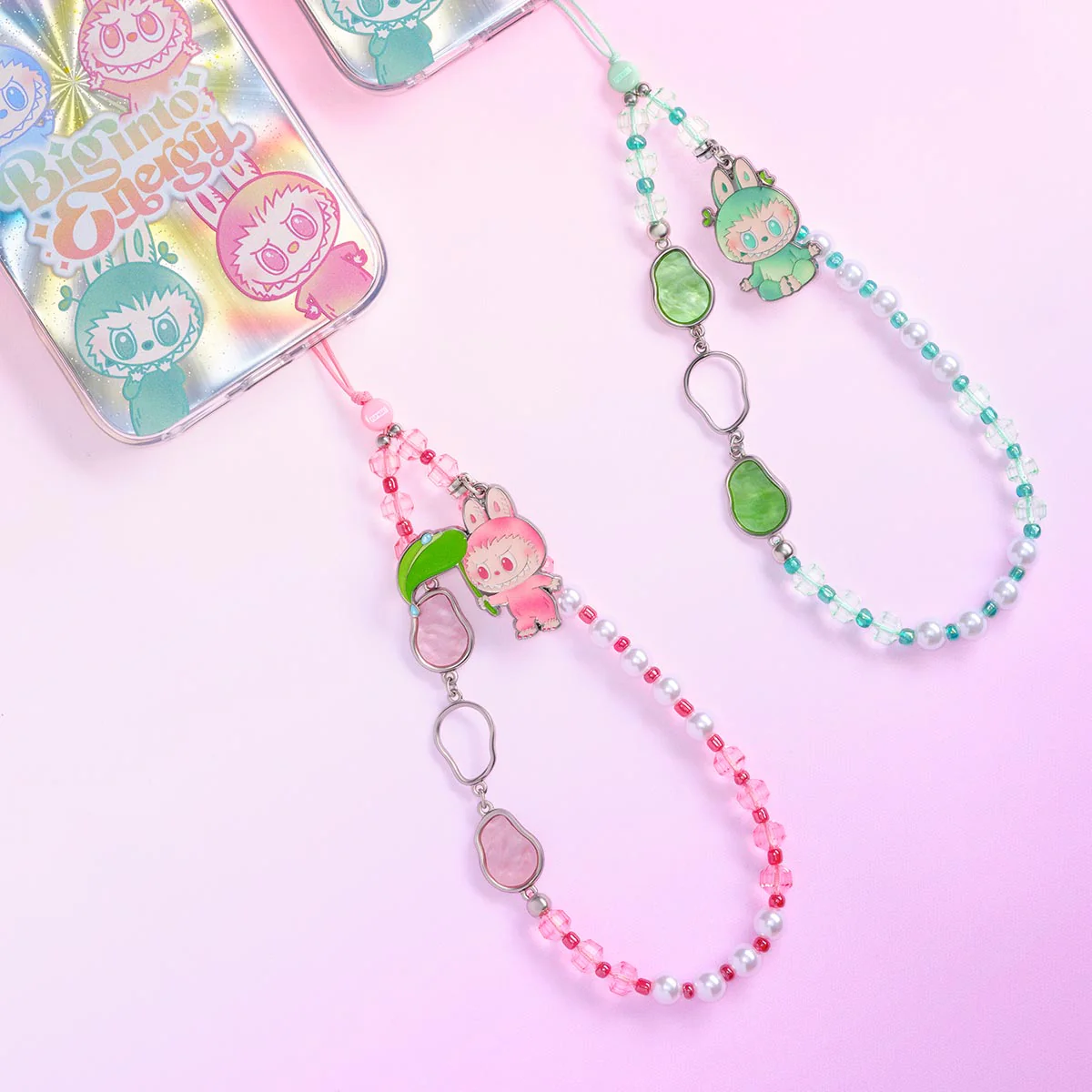 POP MART Big into Energy Series-Phone Charm Blind Box Labubu (SEALED) - Image 4