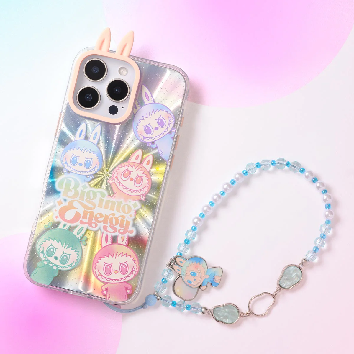 POP MART Big into Energy Series-Phone Charm Blind Box Labubu (SEALED) - Image 5