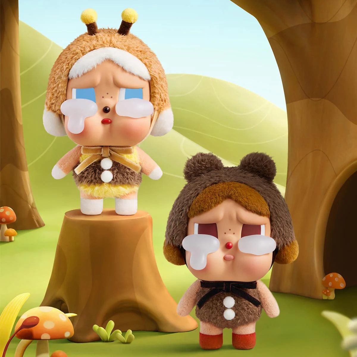 POP MART CRYBABY Crying Again Series - Vinyl Face Plush Blind Box - Image 4