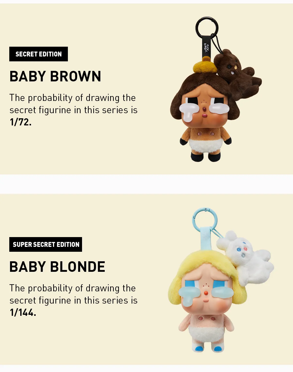 POP MART CRYBABY Crying Again Series - Vinyl Face Plush Blind Box - Image 9