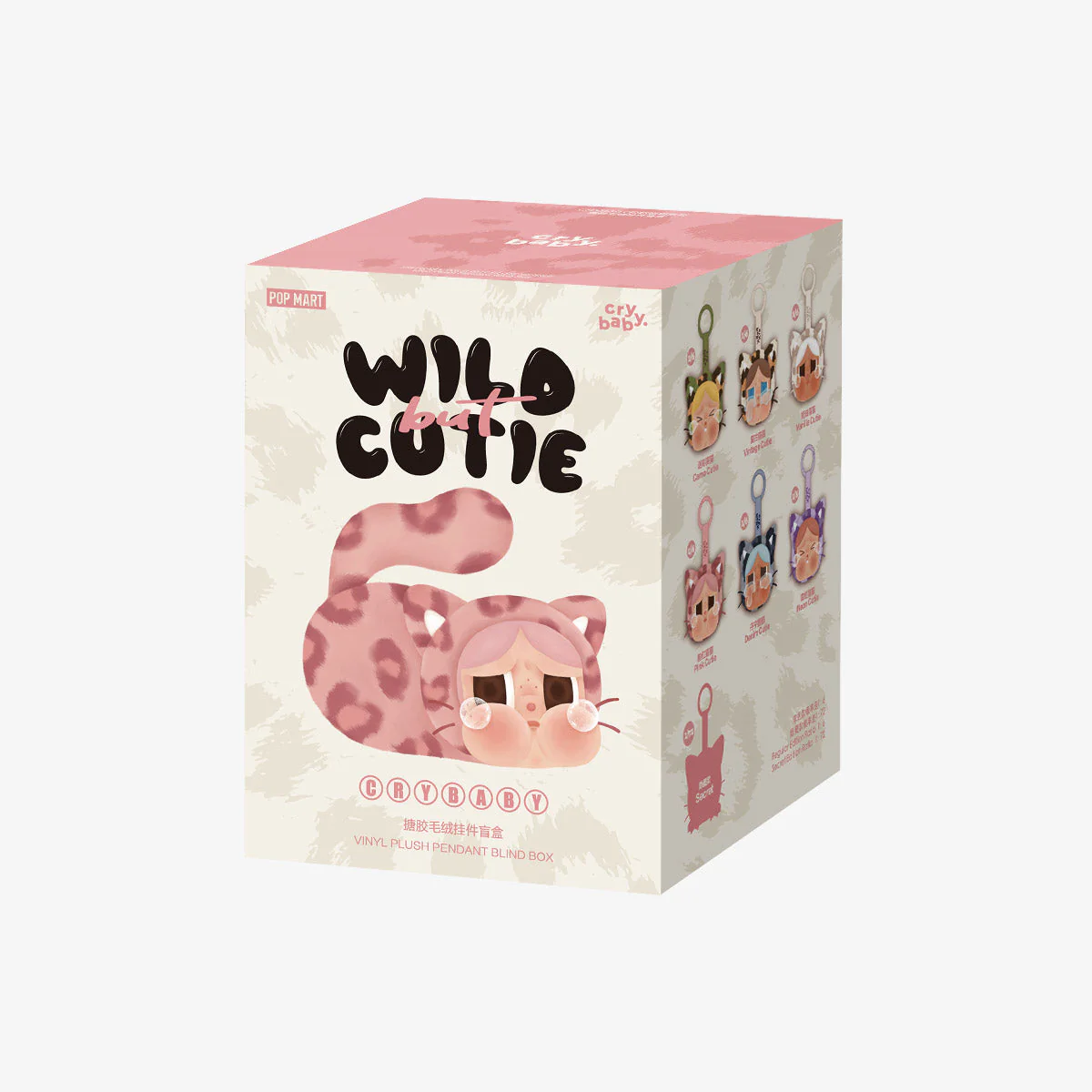 POP MART CRYBABY Wild but Cutie Series - Vinyl Plush Pendant Blind Box - Image 2