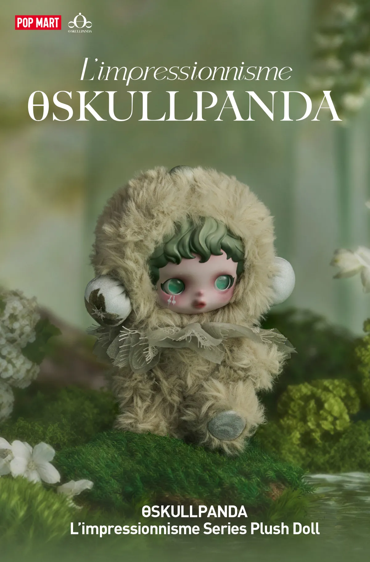 POP MART SKULLPANDA L'impressionnisme Series Plush Doll - Image 6