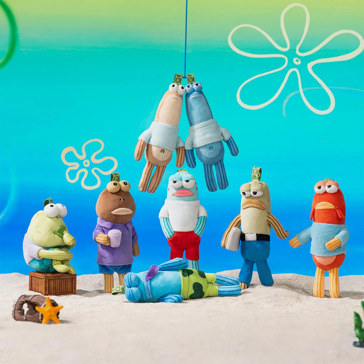 POP MART SPONGEBOB Bikini Bottom Buddies - Whimsical Plush Series Blind Box - Image 3