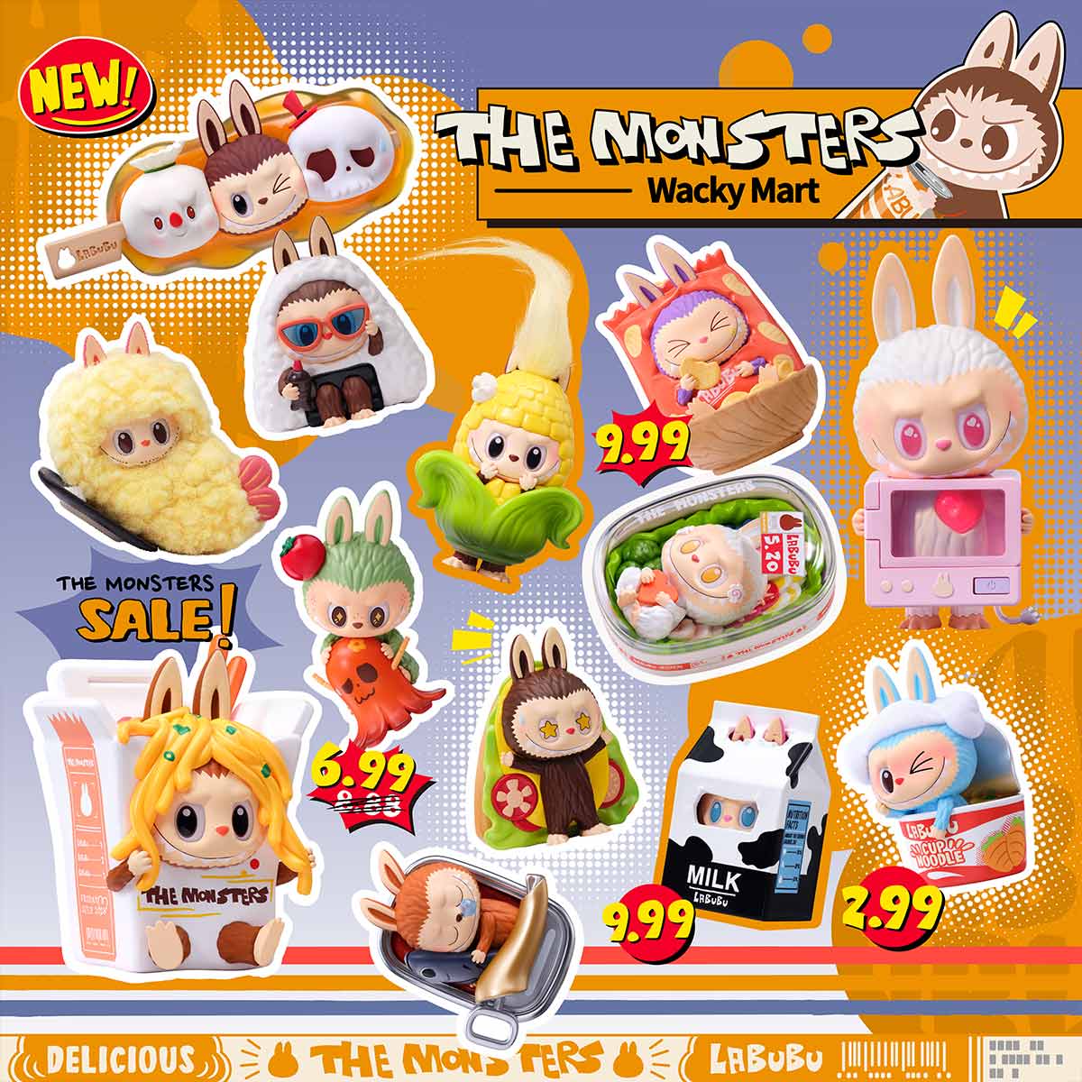 POP MART Wacky Mart Series Figures Blind Box - Image 3