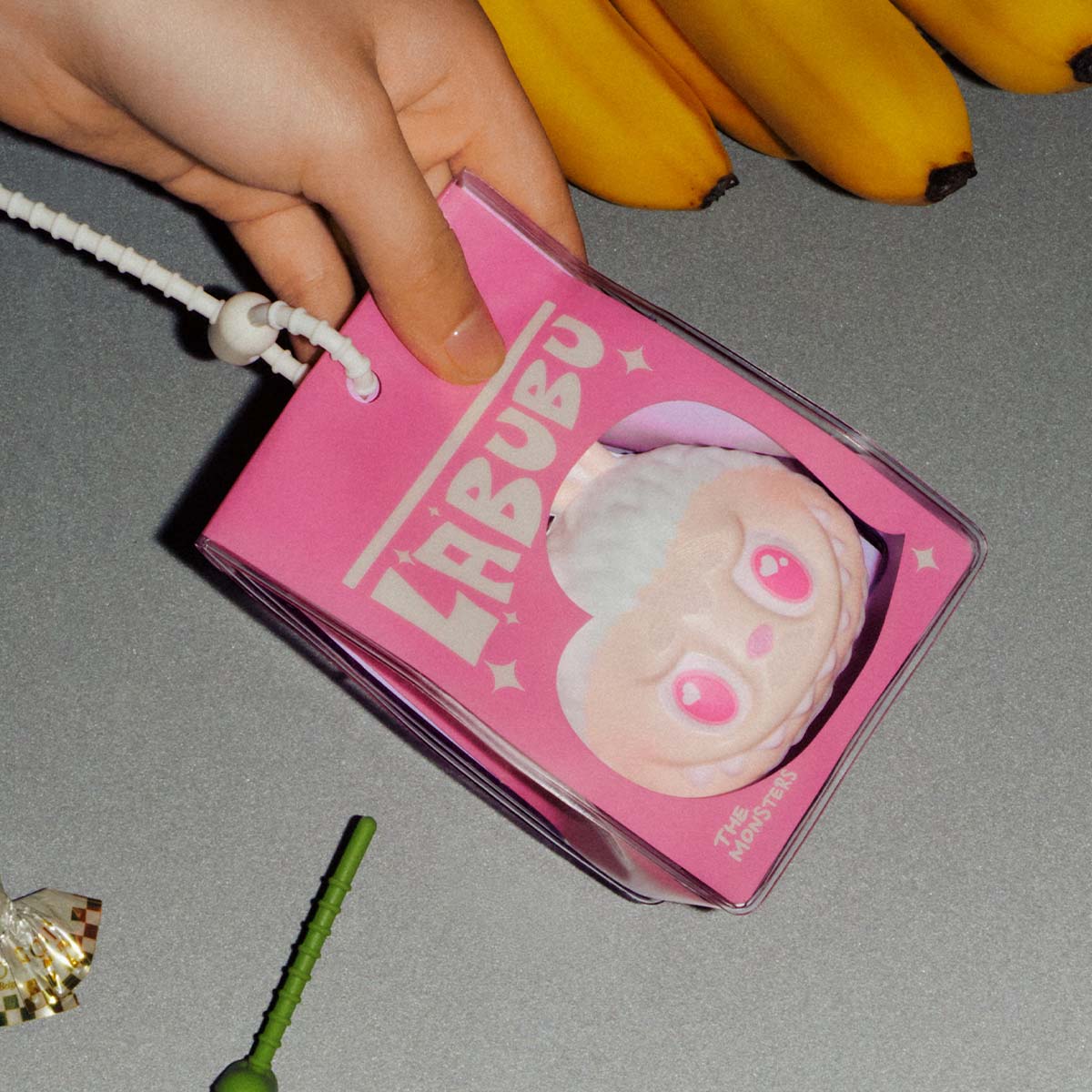 POP MART Wacky Mart Series-Pinch Pendant Squishy Charm Blind Box (SEALED) - Image 3