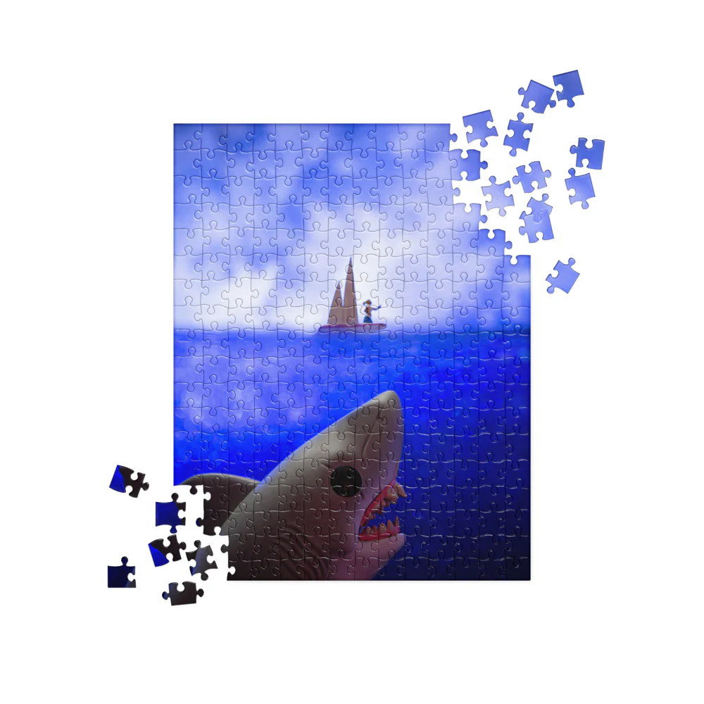 Jaws Funko Pop Photo Jigsaw puzzle by UrbanRoxStarr - Image 2
