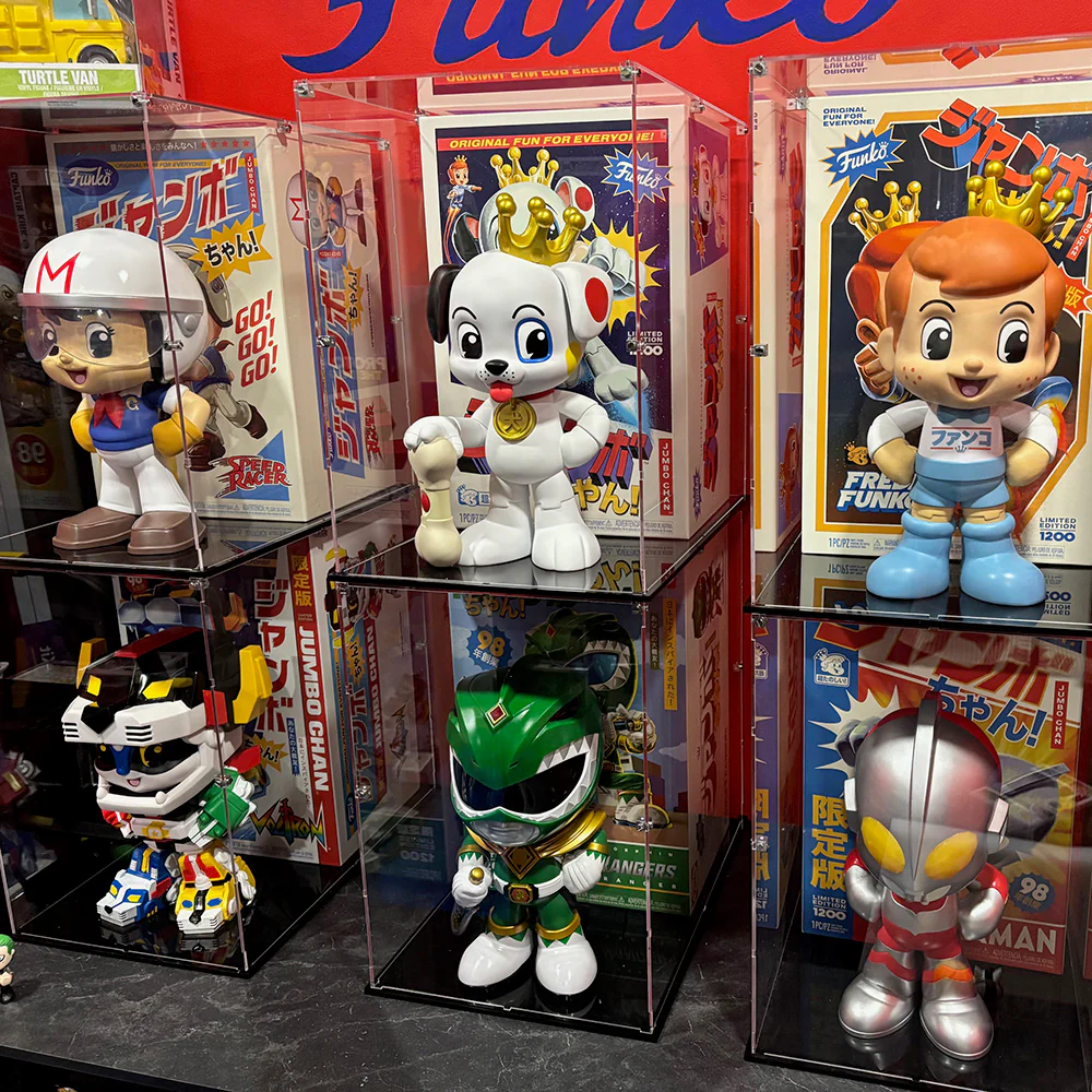 Custom Acrylic Display Case for JUMBO CHAN COMBO Funko Grail Box & Figure Together (3mm thick, UV Resistant) - Image 8