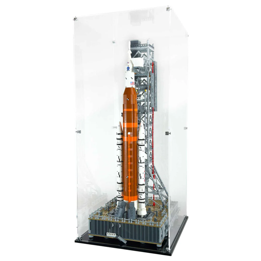 Custom Acrylic Display Case for LEGO Model 10341 - NASA Artemis Space Launch System (3mm thick, UV Resistant) 29h x 13.5w x 12.5d - Image 8