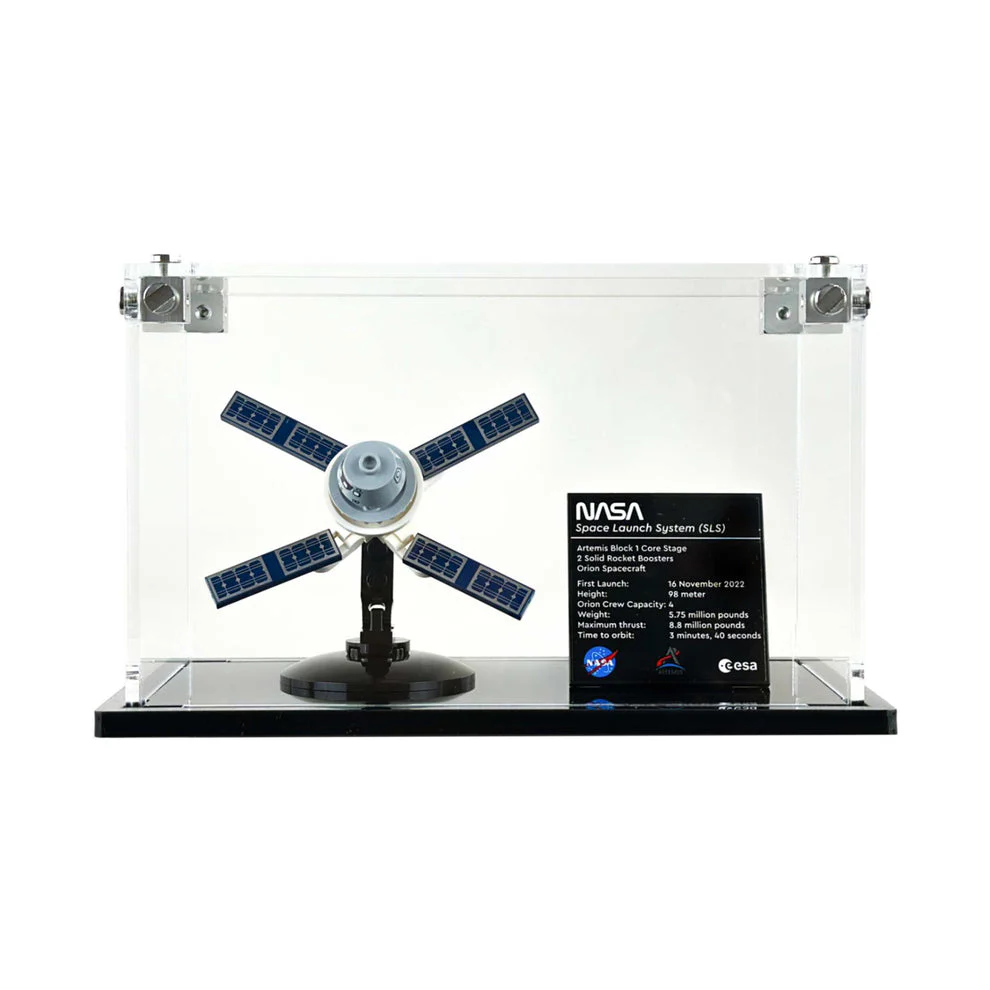 Custom Acrylic Display Case for LEGO Model 10341 - NASA Artemis Space Launch System (3mm thick, UV Resistant) 29h x 13.5w x 12.5d - Image 9