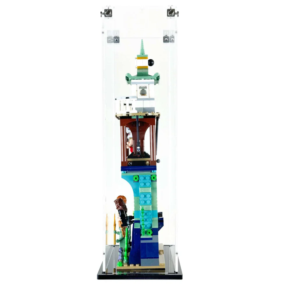 Custom Acrylic Display Case for LEGO Model 76420 - Triwizard Tournament The Black Lake (3mm thick, UV Resistant) 13.4h x 6.75w x 3.75d - Image 2