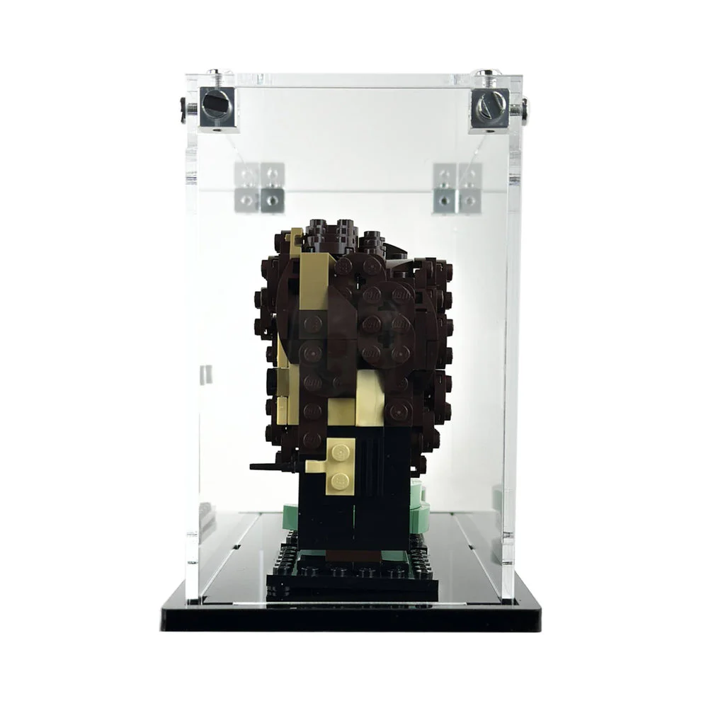 Custom Acrylic Display Case for LEGO BrickHeadz x 3 (3mm thick, UV Resistant) 5.5h x 8.5w x 3.4d - Image 2