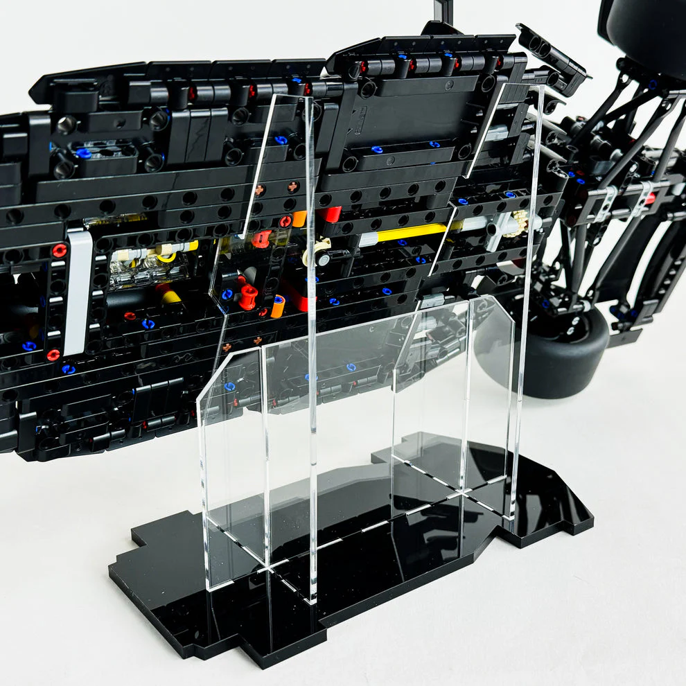 Custom Acrylic Display Case for LEGO Model 42171 Vertical - Mercedes-AMG F1 W14 E Performance (3mm thick, UV Resistant) 11h x 26w x 8.25d - Image 3
