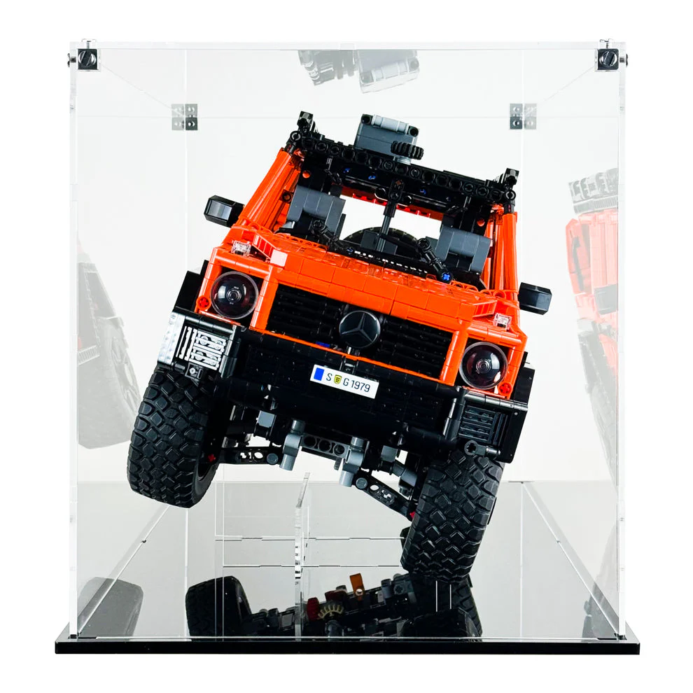 Custom Acrylic Display Case for LEGO Model 42177 - Mercedes-Benz G 500 Professional Line (3mm thick, UV Resistant) 11.3h x 19.25w x 10.25d - Image 2
