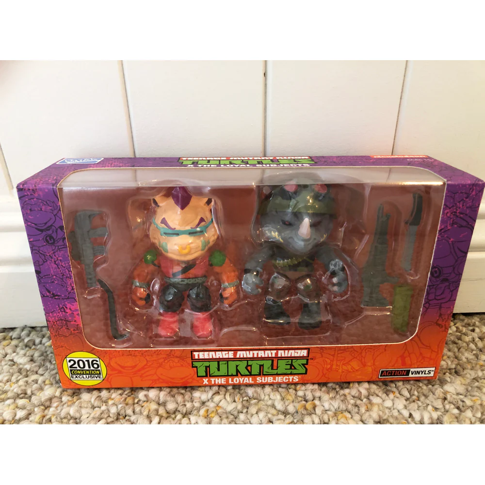 Loyal Subjects TMNT Bebop and Rocksteady SDCC 2016