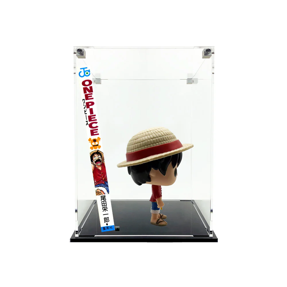 Custom Acrylic Display Case for MANGA BOOK & FIGURE COMBO (3mm thick, UV Resistant) Display Size 8h x 6.25w x 5.4d - Image 8