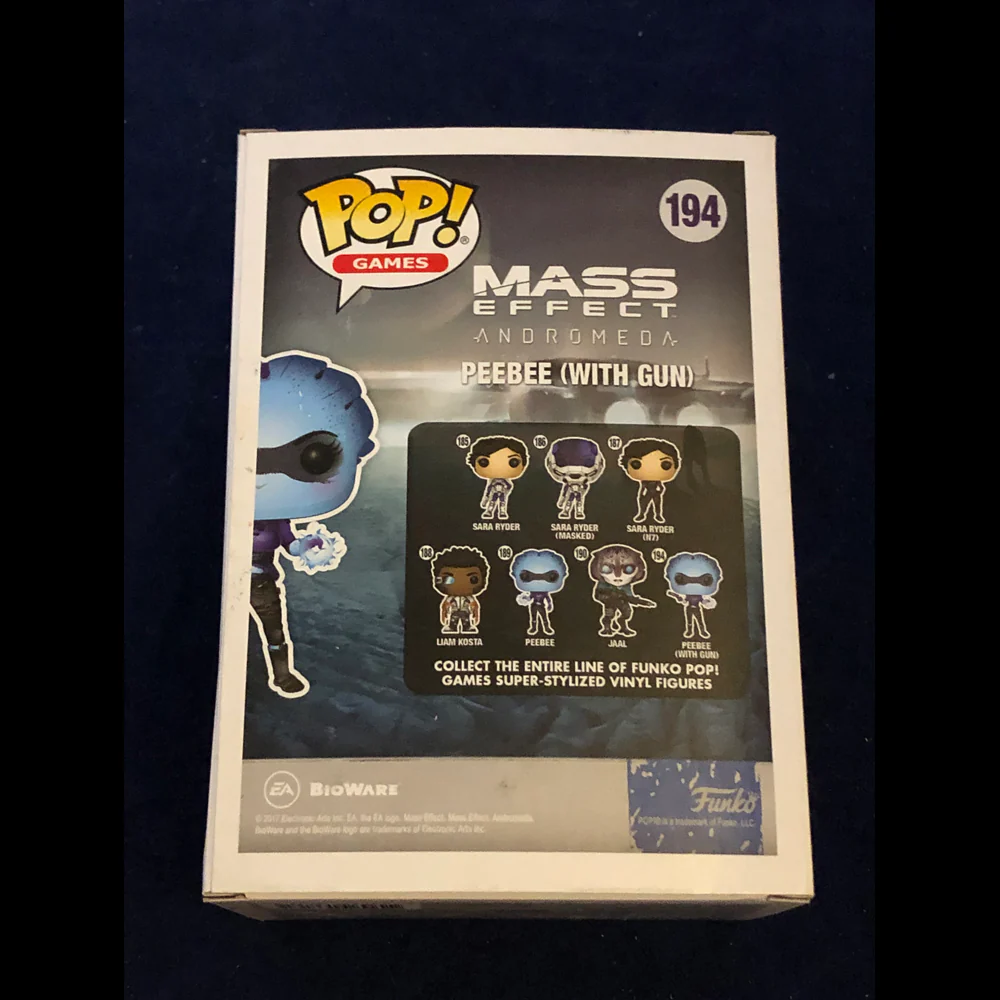 Funko Pop Mass Effect Peebee with Gun Target - Image 2