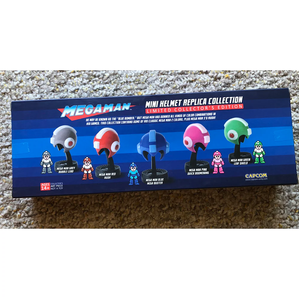 Mega Man Mini Helmet Replica Collection SDCC 2015 Exclusive - Image 2