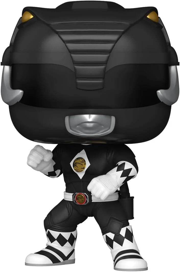 Mighty Morphin Power Rangers: The Movie Black Ranger Funko Pop! Vinyl Figure #1776 with Funko Protector